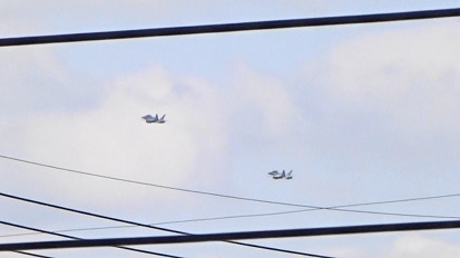 SNS用 戦闘機2機同時離陸)2019年11月16日午後2時34分88.4dB嘉手納米軍基地。(2).jpg